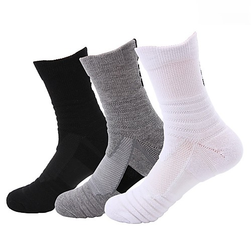 Men's Hiking Socks 1 Pair Outdoor Anti-Slip Soft Stretchy Sweat wicking Socks Solid Color Polyester White Black Blue for Hunting Fishing Climbing
Men's Hiking Socks 1 Pair Outdoor Anti-Slip Soft Stretchy Sweat wicking Socks Solid Color Polyester White Black Blue for Hunting Fishing Climbing
