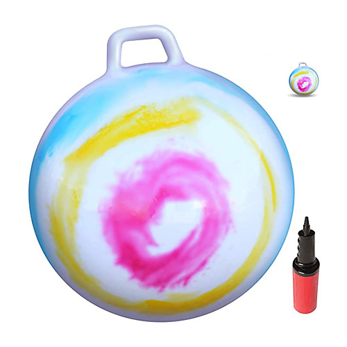 

Activity Toy Inflatable Jumping Hopper Jumping Hopping Ball With Pump Boys and Girls Kid's Adults Gift Indoor Outdoor Summer Outdoor Toys