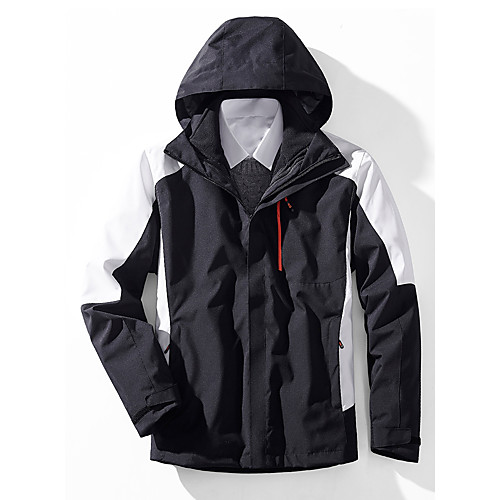Men's Hiking Softshell Jacket Hiking 3-in-1 Jackets Winter Outdoor Patchwork Waterproof Lightweight Windproof Breathable Outerwear Jacket Top Full Length Visible Zipper Fishing Climbing Camping
Men's Hiking Softshell Jacket Hiking 3-in-1 Jackets Winter Outdoor Patchwork Waterproof Lightweight Windproof Breathable Outerwear Jacket Top Full Length Visible Zipper Fishing Climbing Camping