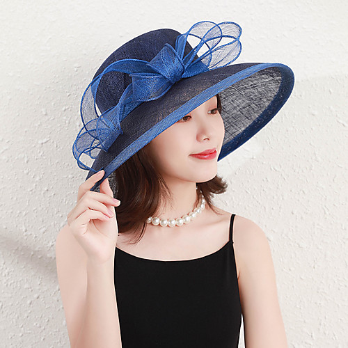 Elegant Lady Flax Hats with Bowknot / Trim 1 Piece Party / Evening / Casual Headpiece
Elegant Lady Flax Hats with Bowknot / Trim 1 Piece Party / Evening / Casual Headpiece