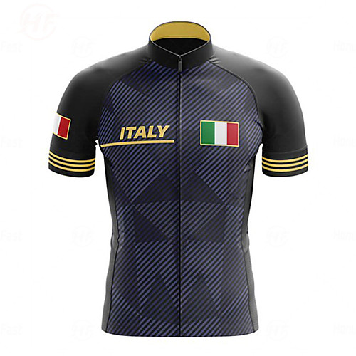 21Grams Men's Short Sleeve Cycling Jersey Spandex Dark Blue Stripes Bike Top Mountain Bike MTB Road Bike Cycling Breathable Quick Dry Sports Clothing Apparel / Athleisure
21Grams Men's Short Sleeve Cycling Jersey Spandex Dark Blue Stripes Bike Top Mountain Bike MTB Road Bike Cycling Breathable Quick Dry Sports Clothing Apparel / Athleisure