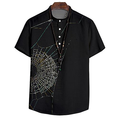 Men's Shirt 3D Print Spider Animal Button-Down 3D Print Short Sleeve Daily Tops Casual Fashion Black
Men's Shirt 3D Print Spider Animal Button-Down 3D Print Short Sleeve Daily Tops Casual Fashion Black