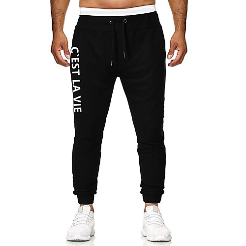 Men's Sweatpants Joggers Jogger Pants Sports & Outdoor Bottoms Side Pockets Drawstring Winter Fitness Gym Workout Running Training Exercise Breathable Moisture Wicking Soft Normal Sport Black Dark
Men's Sweatpants Joggers Jogger Pants Sports & Outdoor Bottoms Side Pockets Drawstring Winter Fitness Gym Workout Running Training Exercise Breathable Moisture Wicking Soft Normal Sport Black Dark
