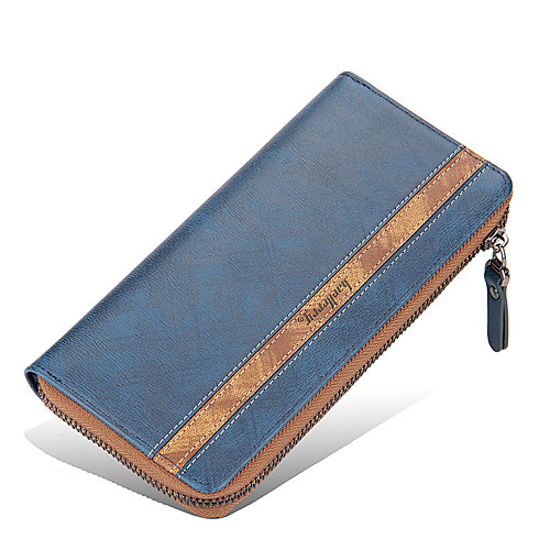 Men's Bags PU Leather Wallet Zipper Stripes Daily Handbags Black Blue Gray
Men's Bags PU Leather Wallet Zipper Stripes Daily Handbags Black Blue Gray