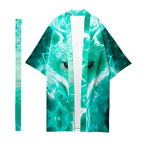 Men's Shirt 3D Print Wolf Animal 3D Print Short Sleeve Daily Tops Casual Fashion Hawaiian Green
Men's Shirt 3D Print Wolf Animal 3D Print Short Sleeve Daily Tops Casual Fashion Hawaiian Green