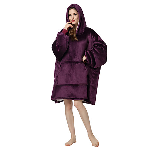 Adults' Kigurumi Pajamas Anime Onesie Pajamas Flannel Fabric Dark Purple Cosplay For Men and Women Animal Sleepwear Cartoon Festival / Holiday Costumes
Adults' Kigurumi Pajamas Anime Onesie Pajamas Flannel Fabric Dark Purple Cosplay For Men and Women Animal Sleepwear Cartoon Festival / Holiday Costumes