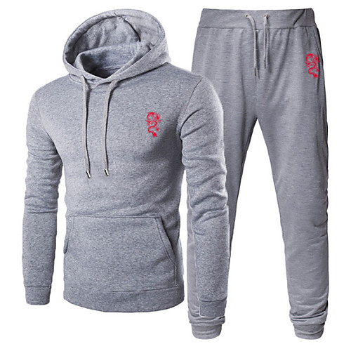 Men's 2 Piece Tracksuit Sweatsuit Casual Athleisure 2pcs Winter Long Sleeve High Waist Thermal Warm Moisture Wicking Breathable Fitness Gym Workout Running Jogging Training Sportswear Dragon Hoodie
Men's 2 Piece Tracksuit Sweatsuit Casual Athleisure 2pcs Winter Long Sleeve High Waist Thermal Warm Moisture Wicking Breathable Fitness Gym Workout Running Jogging Training Sportswear Dragon Hoodie