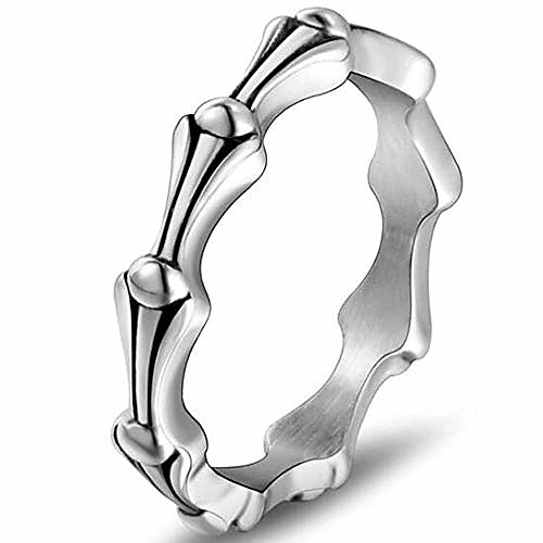 Stainless Steel Bone Skeleton Gothic Skull Style Stacking Band Biker Party Ring (Silver, 6)
Stainless Steel Bone Skeleton Gothic Skull Style Stacking Band Biker Party Ring (Silver, 6)
