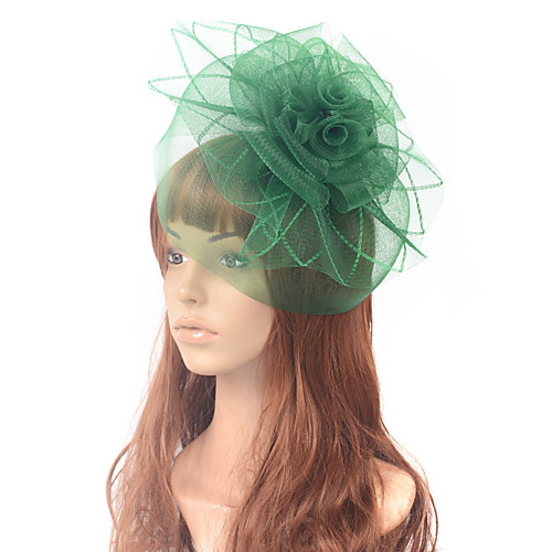 Elegant Retro Tulle Fascinators with Feather / Hollow-out 1 Piece Special Occasion / Party / Evening Headpiece
Elegant Retro Tulle Fascinators with Feather / Hollow-out 1 Piece Special Occasion / Party / Evening Headpiece