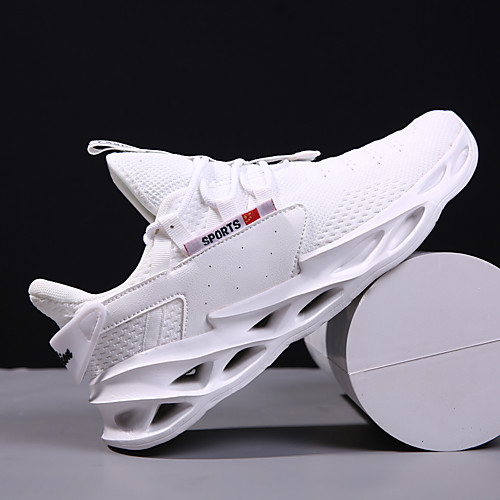 Men's Trainers Athletic Shoes Sporty Casual Athletic Running Shoes Basketball Shoes Tissage Volant Breathable Non-slipping Wear Proof White / Yellow White Black Fall
Men's Trainers Athletic Shoes Sporty Casual Athletic Running Shoes Basketball Shoes Tissage Volant Breathable Non-slipping Wear Proof White / Yellow White Black Fall