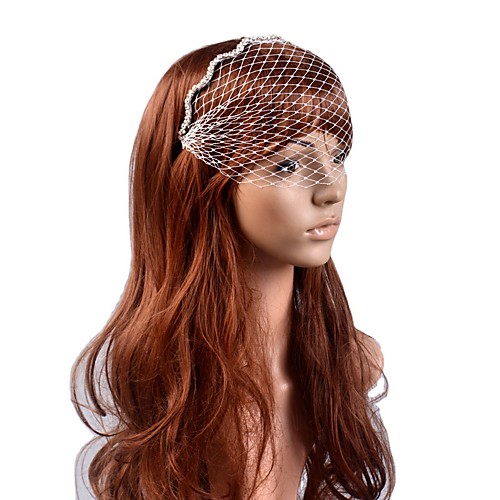 Elegant Retro Tulle Headpiece with Hollow-out 1 Piece Special Occasion / Party / Evening Headpiece
Elegant Retro Tulle Headpiece with Hollow-out 1 Piece Special Occasion / Party / Evening Headpiece
