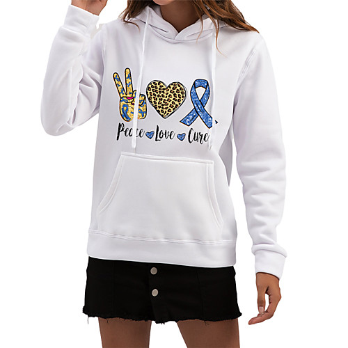 Women's Pullover Hoodie Sweatshirt Graphic Leopard Print Daily Other Prints Streetwear Hoodies Sweatshirts White Black Yellow
Women's Pullover Hoodie Sweatshirt Graphic Leopard Print Daily Other Prints Streetwear Hoodies Sweatshirts White Black Yellow