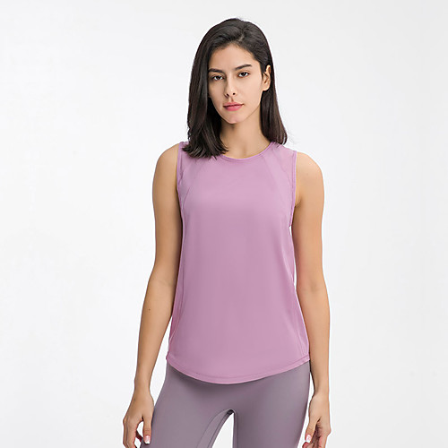 Women's Sleeveless Running Tank Top Top Athletic Athleisure Spandex Breathable Quick Dry Soft Yoga Fitness Gym Workout Running Active Training Sportswear Solid Colored Normal White Black Blue Purple
Women's Sleeveless Running Tank Top Top Athletic Athleisure Spandex Breathable Quick Dry Soft Yoga Fitness Gym Workout Running Active Training Sportswear Solid Colored Normal White Black Blue Purple