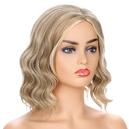 Synthetic Wig Water Wave Middle Part Wig Short Light golden Synthetic Hair Women's Party Fashion Comfy Blonde Brown
Synthetic Wig Water Wave Middle Part Wig Short Light golden Synthetic Hair Women's Party Fashion Comfy Blonde Brown