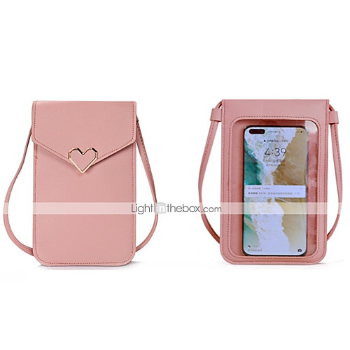 Women's Bags Synthetic Mobile Phone Bag Messenger Bag Plain Daily 2021 MessengerBag Wine Black Blue Red
Women's Bags Synthetic Mobile Phone Bag Messenger Bag Plain Daily 2021 MessengerBag Wine Black Blue Red
