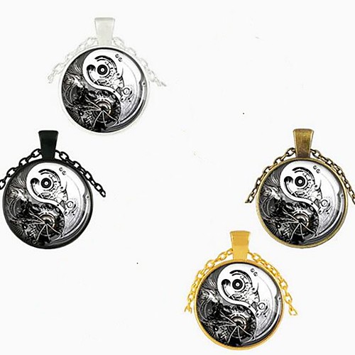 Men's Women's Long Necklace Glass Alloy Black Bronze Gold Silver 70 cm Necklace Jewelry 1pc For
Men's Women's Long Necklace Glass Alloy Black Bronze Gold Silver 70 cm Necklace Jewelry 1pc For
