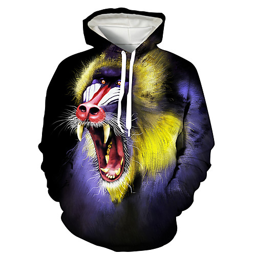 Men's Pullover Hoodie Sweatshirt Graphic Prints Animal Print Weekend 3D Print Casual Hoodies Sweatshirts Yellow
Men's Pullover Hoodie Sweatshirt Graphic Prints Animal Print Weekend 3D Print Casual Hoodies Sweatshirts Yellow