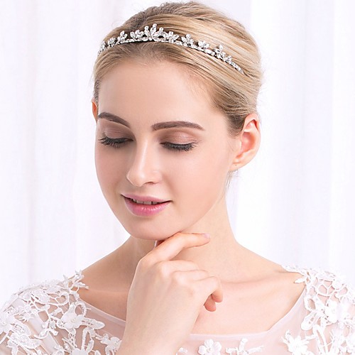 Wedding Bridal Rhinestone Headpiece with Crystals / Rhinestones 1 Piece Wedding / Special Occasion Headpiece
Wedding Bridal Rhinestone Headpiece with Crystals / Rhinestones 1 Piece Wedding / Special Occasion Headpiece