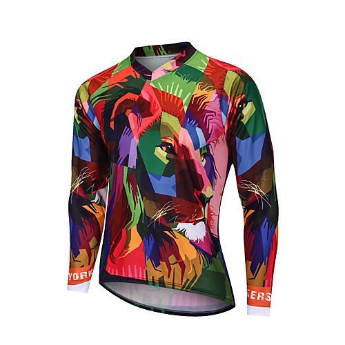 YORK TIGERS Men's Long Sleeve Cycling Jersey Downhill Jersey PinkGreen Lion Bike Tee Tshirt Sports Clothing Apparel / Advanced / Micro-elastic / Athleisure
YORK TIGERS Men's Long Sleeve Cycling Jersey Downhill Jersey PinkGreen Lion Bike Tee Tshirt Sports Clothing Apparel / Advanced / Micro-elastic / Athleisure