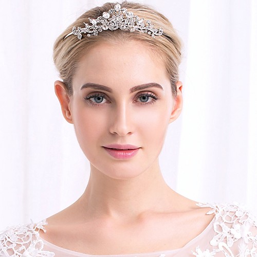 Wedding Bridal Crystal Headpiece with Crystal 1 Piece Wedding / Special Occasion Headpiece
Wedding Bridal Crystal Headpiece with Crystal 1 Piece Wedding / Special Occasion Headpiece