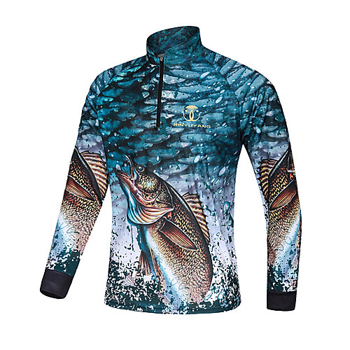 Women's Men's Fishing Jacket Skin Coat Lightweight Breathable Quick Dry Jacket Camping & Hiking Cycling / Bike Fishing / Long Sleeve / Stretchy
Women's Men's Fishing Jacket Skin Coat Lightweight Breathable Quick Dry Jacket Camping & Hiking Cycling / Bike Fishing / Long Sleeve / Stretchy