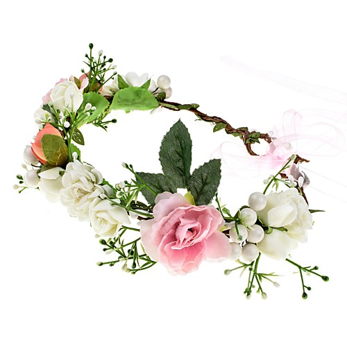 Flower Style Romantic Fabric Headpiece with Floral 1 Piece Special Occasion / Party / Evening Headpiece
Flower Style Romantic Fabric Headpiece with Floral 1 Piece Special Occasion / Party / Evening Headpiece