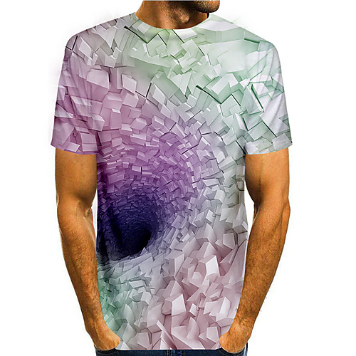 Men's T shirt 3D Print Graphic 3D 3D Print Short Sleeve Daily Tops Basic Casual Rainbow
Men's T shirt 3D Print Graphic 3D 3D Print Short Sleeve Daily Tops Basic Casual Rainbow