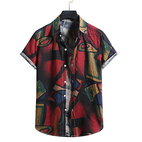 Men's Shirt Other Prints Graphic 3D Print Asymmetric Short Sleeve Casual Tops Beach Tropical Rock Distressed Black / White Green / Red
Men's Shirt Other Prints Graphic 3D Print Asymmetric Short Sleeve Casual Tops Beach Tropical Rock Distressed Black / White Green / Red