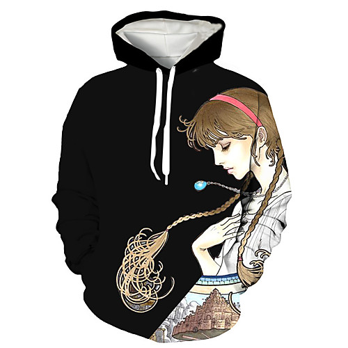 Men's Pullover Hoodie Sweatshirt Person Graphic Prints Print Daily Sports 3D Print 3D Print Casual Hoodies Sweatshirts Black
Men's Pullover Hoodie Sweatshirt Person Graphic Prints Print Daily Sports 3D Print 3D Print Casual Hoodies Sweatshirts Black