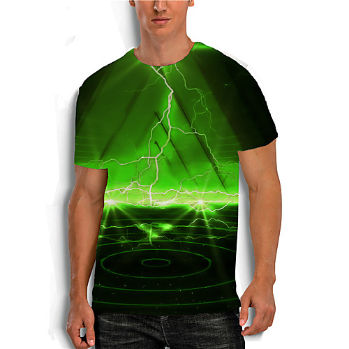Men's T shirt 3D Print Graphic Plus Size Print Short Sleeve Daily Tops Basic Casual Round Neck Multi color Purple Yellow / Summer
Men's T shirt 3D Print Graphic Plus Size Print Short Sleeve Daily Tops Basic Casual Round Neck Multi color Purple Yellow / Summer