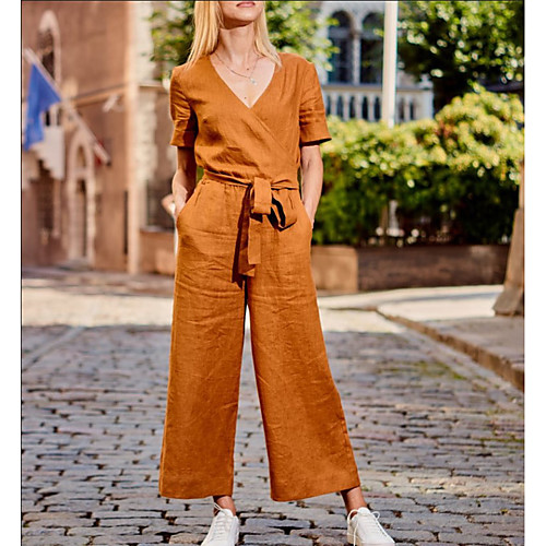 2020 amazon spring and summer new short-sleeved solid color casual loose-fitting trousers factory direct sales
2020 amazon spring and summer new short-sleeved solid color casual loose-fitting trousers factory direct sales