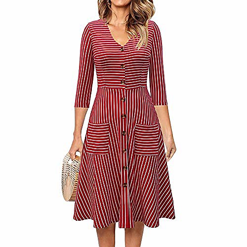 Long Sleeve Dresses for Women Women's Long Sleeve Loose Plain Dresses Casual Short Dress with Pockets Red
Long Sleeve Dresses for Women Women's Long Sleeve Loose Plain Dresses Casual Short Dress with Pockets Red