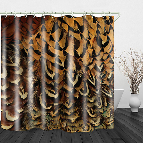 Beautiful Feathers Print Waterproof Fabric Shower Curtain for Bathroom Home Decor Covered Bathtub Curtains Liner Includes with Hooks
Beautiful Feathers Print Waterproof Fabric Shower Curtain for Bathroom Home Decor Covered Bathtub Curtains Liner Includes with Hooks