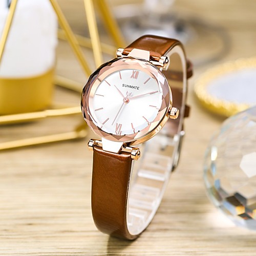 Women's Quartz Watches Analog Quartz Stylish Minimalist Water Resistant / Waterproof / Genuine Leather
Women's Quartz Watches Analog Quartz Stylish Minimalist Water Resistant / Waterproof / Genuine Leather
