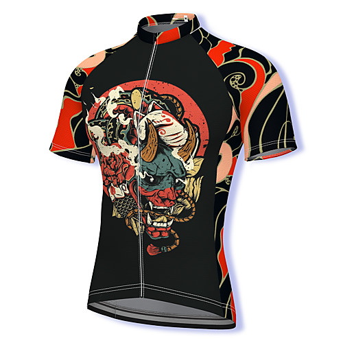 21Grams Men's Short Sleeve Cycling Jersey Spandex Black Bike Top Mountain Bike MTB Road Bike Cycling Breathable Quick Dry Sports Clothing Apparel / Athleisure
21Grams Men's Short Sleeve Cycling Jersey Spandex Black Bike Top Mountain Bike MTB Road Bike Cycling Breathable Quick Dry Sports Clothing Apparel / Athleisure