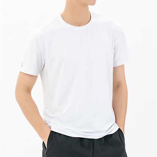 Men's T shirt Hiking Tee shirt Short Sleeve Crew Neck Tee Tshirt Sun Shirt Top Outdoor Lightweight UV Sun Protection Breathable Quick Dry Autumn / Fall Spring Spandex Polyester Solid Color White
Men's T shirt Hiking Tee shirt Short Sleeve Crew Neck Tee Tshirt Sun Shirt Top Outdoor Lightweight UV Sun Protection Breathable Quick Dry Autumn / Fall Spring Spandex Polyester Solid Color White