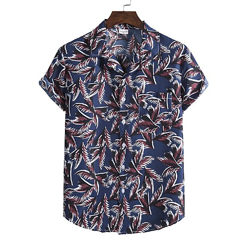 Men's Shirt 3D Print Graphic Prints Print Short Sleeve Vacation Tops Navy Blue
Men's Shirt 3D Print Graphic Prints Print Short Sleeve Vacation Tops Navy Blue