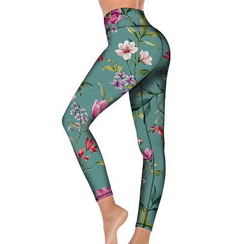21Grams Women's High Waist Yoga Pants Cropped Leggings Tummy Control Butt Lift Breathable Green Fitness Gym Workout Running Sports Activewear High Elasticity
21Grams Women's High Waist Yoga Pants Cropped Leggings Tummy Control Butt Lift Breathable Green Fitness Gym Workout Running Sports Activewear High Elasticity