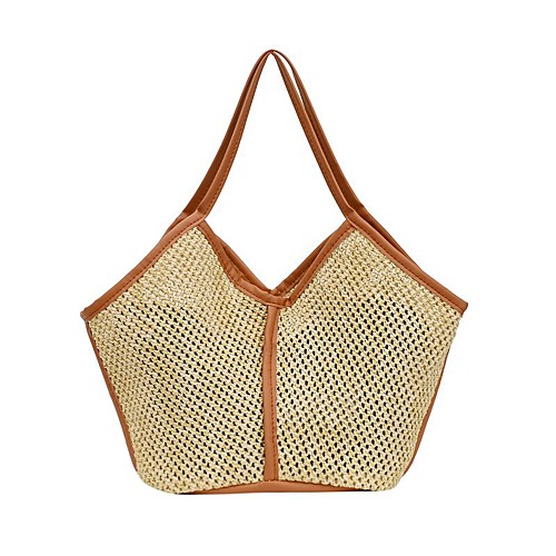 Women's Bags Top Handle Bag Straw Bag Daily Beach 2021 Straw Bag Handbags Dark Brown Black Khaki Brown
Women's Bags Top Handle Bag Straw Bag Daily Beach 2021 Straw Bag Handbags Dark Brown Black Khaki Brown