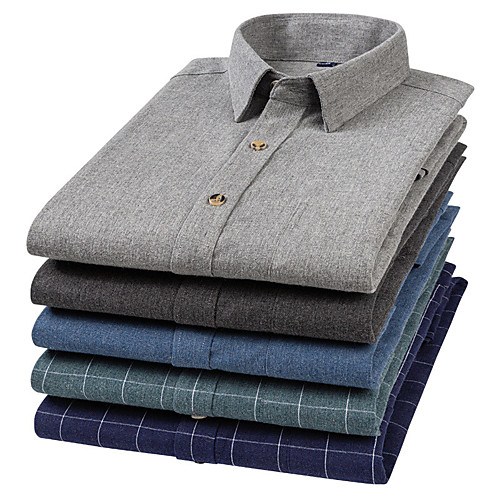 Men's Shirt Striped Button-Down Long Sleeve Casual Tops Cotton Business Simple A B C
Men's Shirt Striped Button-Down Long Sleeve Casual Tops Cotton Business Simple A B C