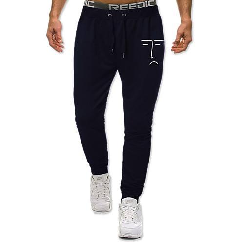 Men's Casual / Sporty Sweatpants Outdoor Sports Daily Sports Pants Pants Graphic Full Length Drawstring Pocket Print Black Light gray Dark Gray Navy Blue
Men's Casual / Sporty Sweatpants Outdoor Sports Daily Sports Pants Pants Graphic Full Length Drawstring Pocket Print Black Light gray Dark Gray Navy Blue