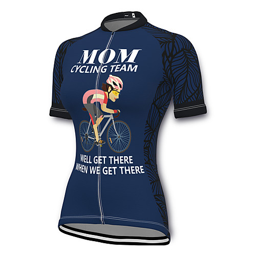 21Grams Women's Short Sleeve Cycling Jersey Spandex Dark Blue Bike Top Mountain Bike MTB Road Bike Cycling Breathable Sports Clothing Apparel / Stretchy / Athleisure
21Grams Women's Short Sleeve Cycling Jersey Spandex Dark Blue Bike Top Mountain Bike MTB Road Bike Cycling Breathable Sports Clothing Apparel / Stretchy / Athleisure