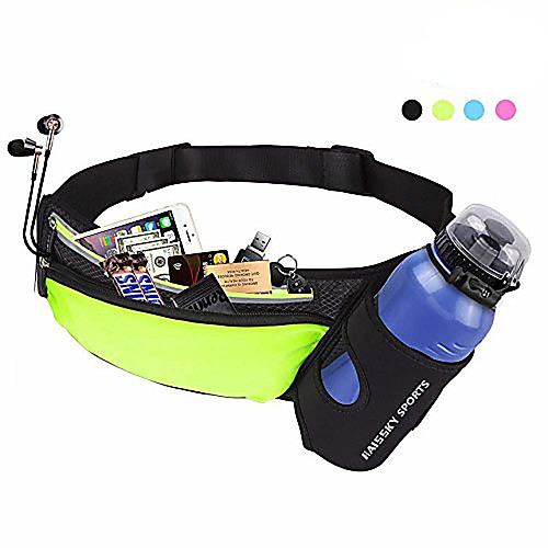 running belt waist pack with water bottle holder fitness waterproof bum bag cycling waist bag workout pouch dog walking bag for travelling running cycling camping hiking with headphone hole
running belt waist pack with water bottle holder fitness waterproof bum bag cycling waist bag workout pouch dog walking bag for travelling running cycling camping hiking with headphone hole