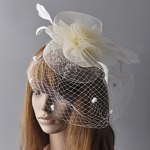 Elegant Retro Tulle Fascinators with Feather / Floral 1 Piece Special Occasion / Party / Evening Headpiece
Elegant Retro Tulle Fascinators with Feather / Floral 1 Piece Special Occasion / Party / Evening Headpiece