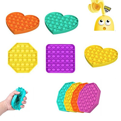 Educational Toy 2/5 pcs Creative Stress and Anxiety Relief Silicone For Children's Boys and Girls Daily Wear Festival
Educational Toy 2/5 pcs Creative Stress and Anxiety Relief Silicone For Children's Boys and Girls Daily Wear Festival