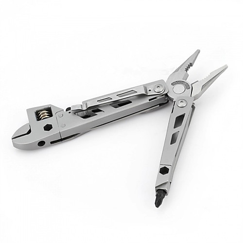 Bike Wrench Fishing Tools Plier Multi-functional Multi-tool Steel Hunting Fishing Camping Silver 1 pcs
Bike Wrench Fishing Tools Plier Multi-functional Multi-tool Steel Hunting Fishing Camping Silver 1 pcs