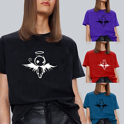 Women's Tee / T-shirt Pure Color Crew Neck Sport Athleisure T Shirt Top Short Sleeves Breathable Soft Comfortable Everyday Use Street Casual Daily Outdoor
Women's Tee / T-shirt Pure Color Crew Neck Sport Athleisure T Shirt Top Short Sleeves Breathable Soft Comfortable Everyday Use Street Casual Daily Outdoor