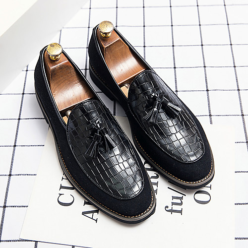 Men's Loafers & Slip-Ons Business Daily Walking Shoes PU Breathable Non-slipping Wear Proof Black Brown Beige Spring
Men's Loafers & Slip-Ons Business Daily Walking Shoes PU Breathable Non-slipping Wear Proof Black Brown Beige Spring