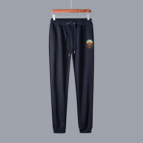 Men's Casual / Sporty Sweatpants Outdoor Sports Daily Sports Pants Pants Graphic Full Length Drawstring Pocket Print Black Light gray Dark Gray Navy Blue
Men's Casual / Sporty Sweatpants Outdoor Sports Daily Sports Pants Pants Graphic Full Length Drawstring Pocket Print Black Light gray Dark Gray Navy Blue