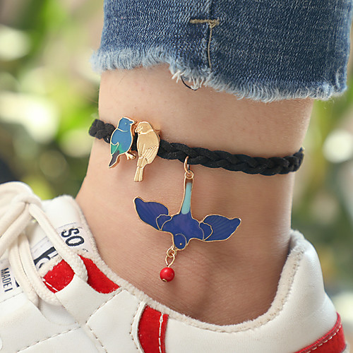 Leg Chain Simple Classic Holiday Women's Body Jewelry For Street Gift Braided Alloy Bird Rainbow 1 Piece
Leg Chain Simple Classic Holiday Women's Body Jewelry For Street Gift Braided Alloy Bird Rainbow 1 Piece